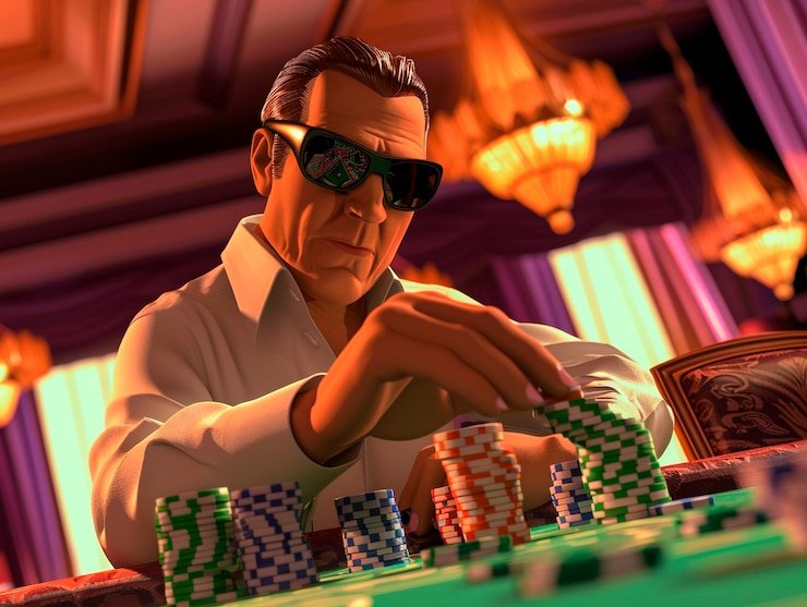 Meja poker live di bandar colok dengan dealer profesional